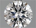 Del inventario de diamantes de laboratorio, 2.14 quilates, Redondo , Color E, claridad VS1 y certificado GIA