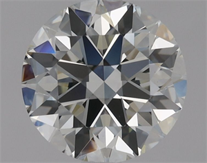 Picture of Natural Diamond 0.90 Carats, Round with Excellent Cut, H Color, VS1 Clarity and Certified by GIA