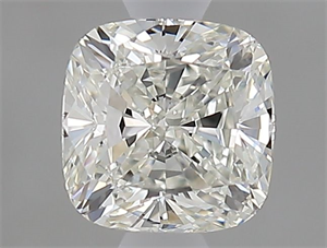 Picture of Natural Diamond 0.90 Carats, Cushion with  Cut, I Color, IF Clarity and Certified by GIA