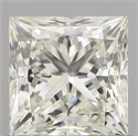 Diamante Natural 1.00 quilates, Princesa , Color J, claridad IF y certificado GIA