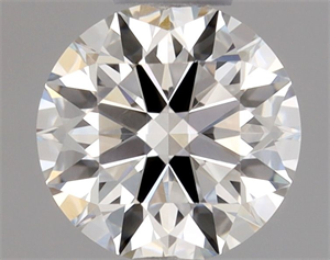 Foto Diamante Natural 0.51 quilates, Redondo , Color H, claridad VS2 y certificado GIA de