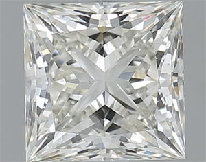 Foto Diamante Natural 1.71 quilates, Princesa , Color I, claridad VS1 y certificado IGI de