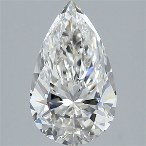 Picture of Natural Diamond 3.01 Carats, Pear with  Cut, G Color, VVS1 Clarity and Certified by GIA