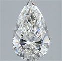 Natural Diamond 3.01 Carats, Pear with  Cut, G Color, VVS1 Clarity and Certified by GIA