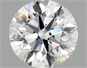 Lab Grown Diamond 1.40 Carats, Round with Excellent Cut, E Color, VS2 Clarity and Certified by IGI