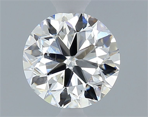 Picture of Natural Diamond 0.50 Carats, Round with Very Good Cut, H Color, SI1 Clarity and Certified by GIA