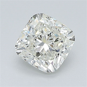 Foto Diamante Natural 0.90 quilates, Del cojín , Color J, claridad VS1 y certificado IGI de