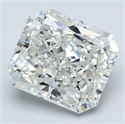Diamante Natural 4.41 quilates, Radiante , Color H, claridad VVS1 y certificado GIA