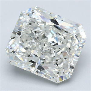 Foto Diamante Natural 4.41 quilates, Radiante , Color H, claridad VVS1 y certificado GIA de