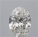 Diamante Natural 0.50 quilates, Ovalado , Color F, claridad VVS2 y certificado GIA