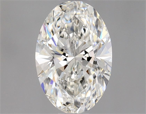 Picture of Natural Diamond 0.70 Carats, Oval with  Cut, G Color, SI1 Clarity and Certified by GIA