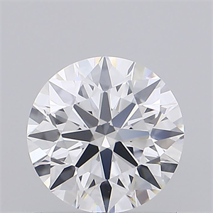 Picture of Lab Grown Diamond 0.88 Carats, Round with Ideal Cut, D Color, VS1 Clarity and Certified by IGI