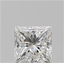 Natural Diamond 1.01 Carats, Princess with  Cut, G Color, VS1 Clarity and Certified by GIA
