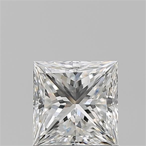 Picture of Natural Diamond 1.01 Carats, Princess with  Cut, G Color, VS1 Clarity and Certified by GIA