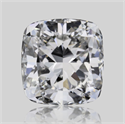 Diamante Natural 0.50 quilates, Del cojín , Color E, claridad SI1 y certificado GIA
