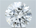 Diamante Natural 3.01 quilates, Redondo , Color F, claridad VS1 y certificado GIA