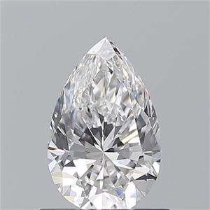 Picture of Natural Diamond 0.70 Carats, Pear with  Cut, E Color, VS1 Clarity and Certified by GIA
