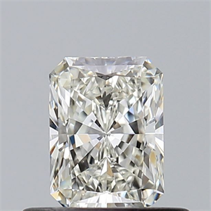 Picture of Natural Diamond 0.50 Carats, Radiant with  Cut, I Color, SI1 Clarity and Certified by GIA