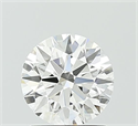 Del inventario de diamantes de laboratorio, 1.04 quilates, Redondo , Color D, claridad VVS2 y certificado IGI