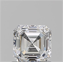 Diamante Natural 0.90 quilates, Asscher , Color E, claridad VS2 y certificado GIA