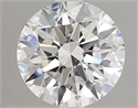 Del inventario de diamantes de laboratorio, 2.04 quilates, Redondo , Color E, claridad VS1 y certificado IGI