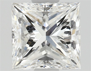 Picture of Natural Diamond 0.80 Carats, Princess with  Cut, D Color, VS2 Clarity and Certified by GIA