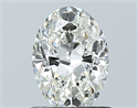 Diamante Natural 0.90 quilates, Ovalado , Color H, claridad VVS1 y certificado GIA