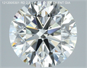 Natural Diamond 2.50 Carats, Round with Excellent Cut, J Color, VVS1 Clarity and Certified by GIA