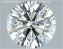 Natural Diamond 2.50 Carats, Round with Excellent Cut, J Color, VVS1 Clarity and Certified by GIA