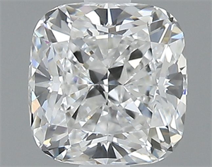 Foto Diamante Natural 0.50 quilates, Del cojín , Color E, claridad VS2 y certificado GIA de