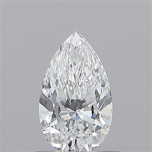 Picture of Natural Diamond 0.70 Carats, Pear with  Cut, D Color, VS2 Clarity and Certified by GIA