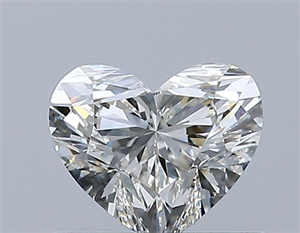 Picture of Natural Diamond 0.51 Carats, Heart with  Cut, J Color, VVS1 Clarity and Certified by GIA