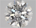Natural Diamond 1.03 Carats, Round with Excellent Cut, D Color, SI2 Clarity and Certified by GIA