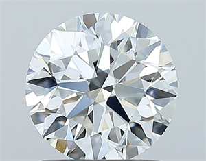 Foto Diamante Natural 1.30 quilates, Redondo , Color G, claridad VVS2 y certificado GIA de