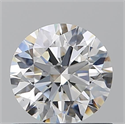 Natural Diamond 0.82 Carats, Round with Excellent Cut, E Color, VS1 Clarity and Certified by GIA