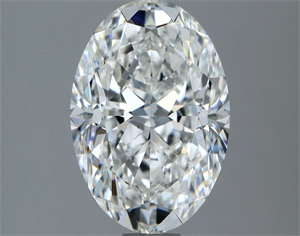 Foto Diamante Natural 1.80 quilates, Ovalado , Color G, claridad VS1 y certificado IGI de