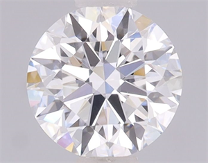 Picture of Lab Grown Diamond 0.73 Carats, Round with Ideal Cut, D Color, VS2 Clarity and Certified by IGI