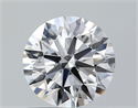 Del inventario de diamantes de laboratorio, 1.02 quilates, Redondo , Color F, claridad VS1 y certificado IGI