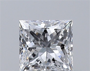 Foto Diamante Natural 0.31 quilates, Princesa , Color D, claridad VS1 y certificado GIA de