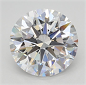 Del inventario de diamantes de laboratorio, 3.01 quilates, Redondo , Color D, claridad VVS1 y certificado GIA