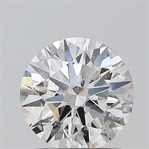 Picture of Natural Diamond 1.01 Carats, Round with Excellent Cut, E Color, SI2 Clarity and Certified by GIA