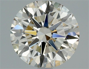 Foto Diamante Natural 1.07 quilates, Redondo , Color N, claridad SI1 y certificado GIA de