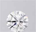 Lab Grown Diamond 1.06 Carats, Round with Ideal Cut, D Color, VVS1 Clarity and Certified by IGI