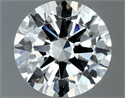 Diamante Natural 1.00 quilates, Redondo , Color I, claridad VVS2 y certificado IGI