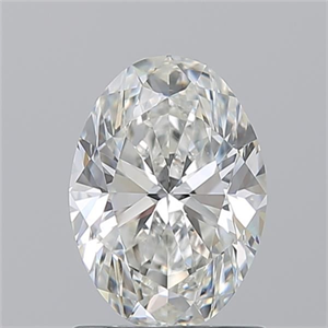 Picture of Natural Diamond 1.20 Carats, Oval with  Cut, H Color, VS2 Clarity and Certified by GIA