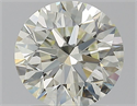Natural Diamond 1.51 Carats, Round with Excellent Cut, M Color, SI2 Clarity and Certified by GIA