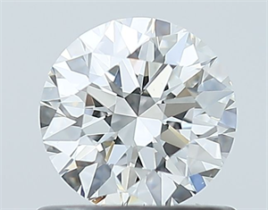 Picture of Natural Diamond 0.71 Carats, Round with Excellent Cut, G Color, VVS2 Clarity and Certified by GIA