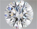Lab Grown Diamond 3.05 Carats, Round with Ideal Cut, E Color, VVS2 Clarity and Certified by IGI