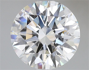 Picture of Lab Grown Diamond 3.05 Carats, Round with Ideal Cut, E Color, VVS2 Clarity and Certified by IGI