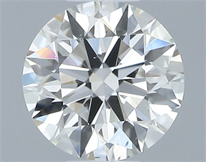 Foto Diamante Natural 0.51 quilates, Redondo , Color H, claridad VS2 y certificado GIA de